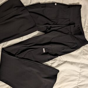 Figs Seville Black Flare Leggings